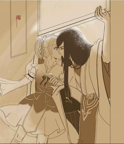 倩女手绘同人漫画:少女心的故事