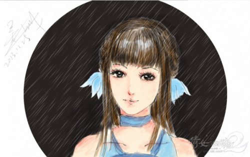 倩女2手绘之美女奶妈殷紫萍