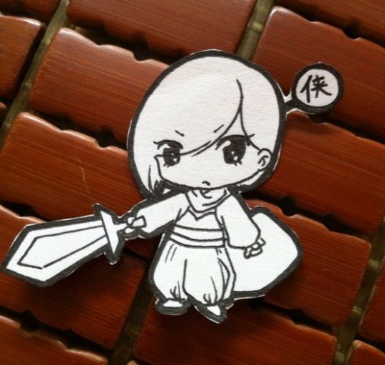 倩女2主角Q版手绘