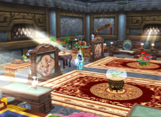 沙漠绿洲领地景观展