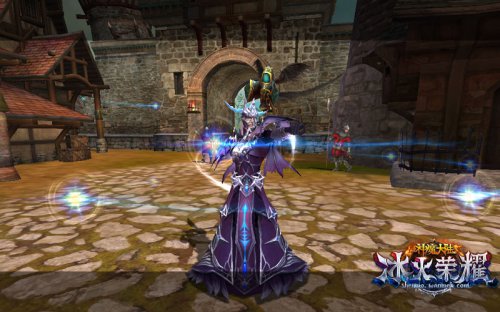 《神魔大陆·冰火荣耀》实景截图-法师全新职业装备