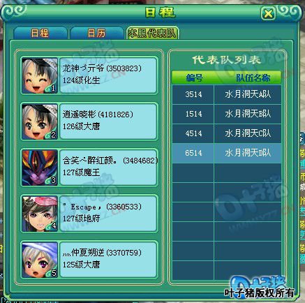 第七届神武之战报名图