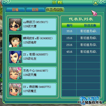 第八届神武之战报名图