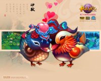 精美壁纸:桃花源记精原画美壁齐共赏