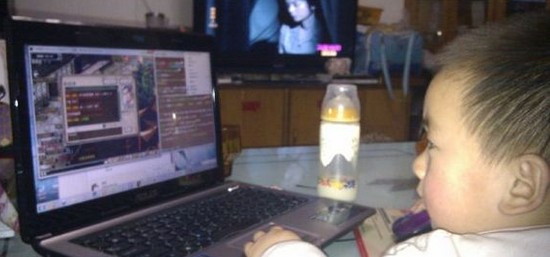 话说,大话2的接班人还是从小培养的好。