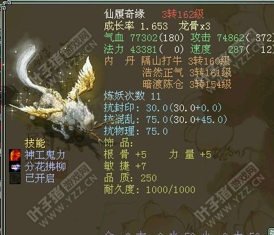 龙马带饰品变身飞马