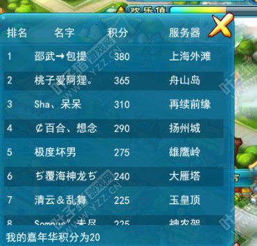 口袋版嘉年华体验
