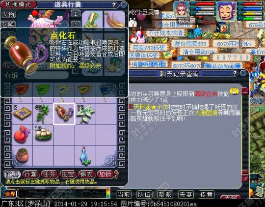 点化石
