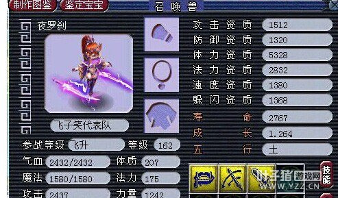 召唤兽进阶前后对比