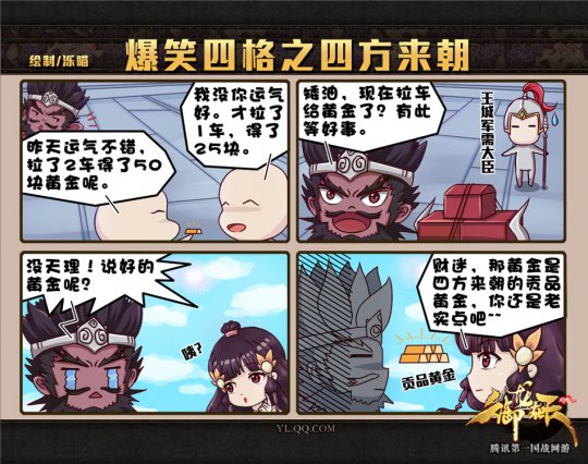 御龙在天四格漫画